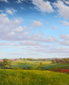 David Nance Devon Hillside oil on canvas landscapes painting still life david nance