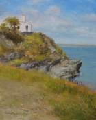 David Nance Start Point To Cross oil on canvas landscapes painting still life david nance coastal